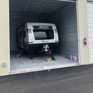 Travel Trailer Parked